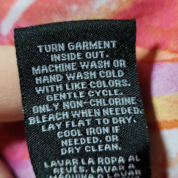 Zac & Rachel Button Sleeve Crepe Chiffon Blouse - Picture 10 of 10